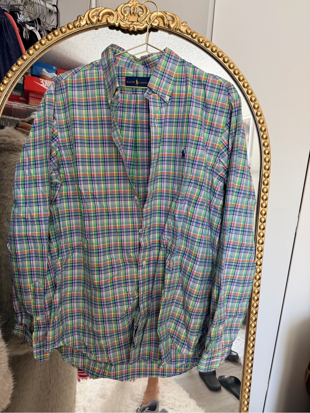 Ralph Lauren Multicolor Plaid Button-Down Shirt